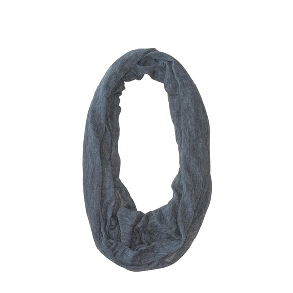 Restoration Hardware 100% Cashmere Gray Infinity Shawl Scarf - Picture 1 of 4